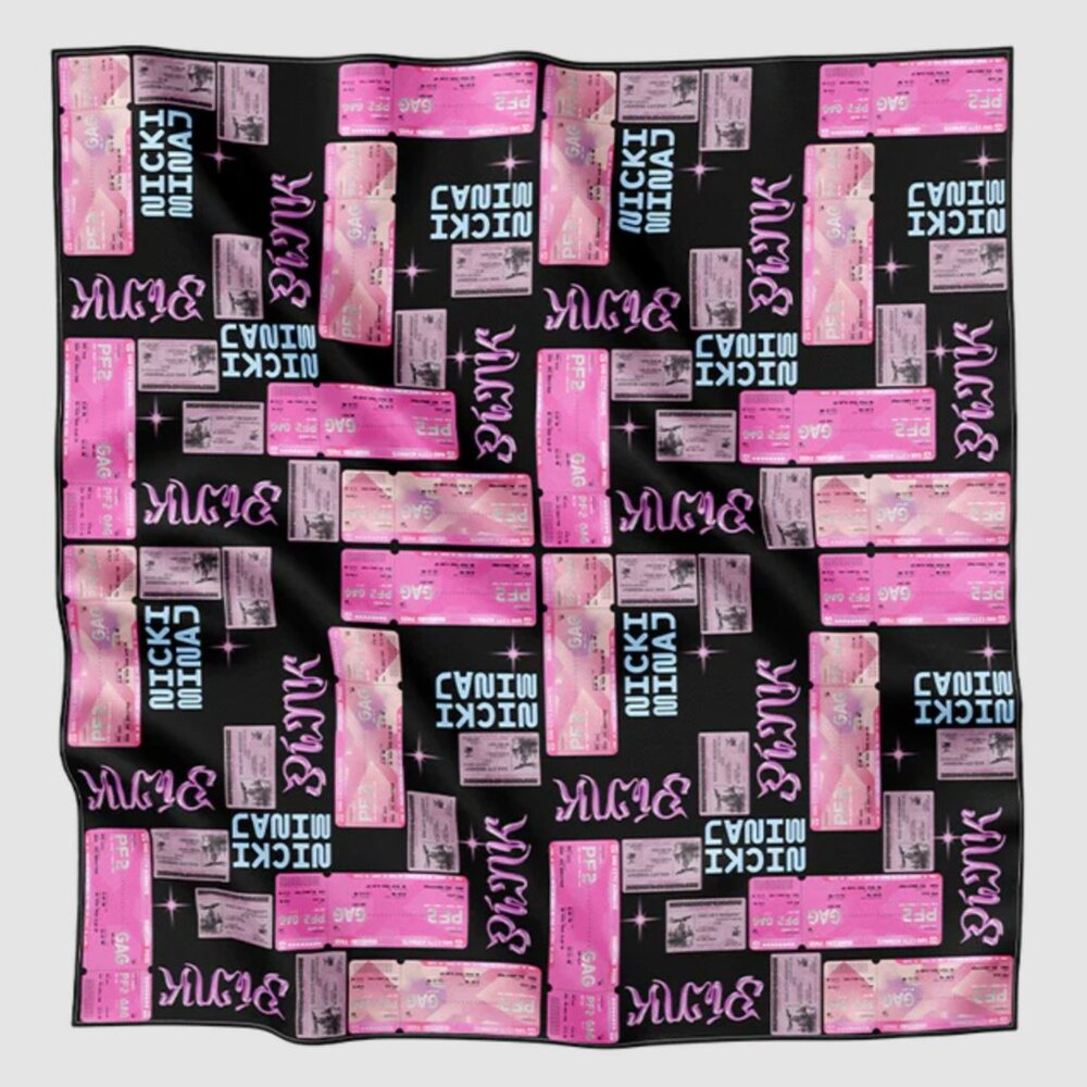 Nicki Minaj Merch PF2WT Scarf Pink Friday 2